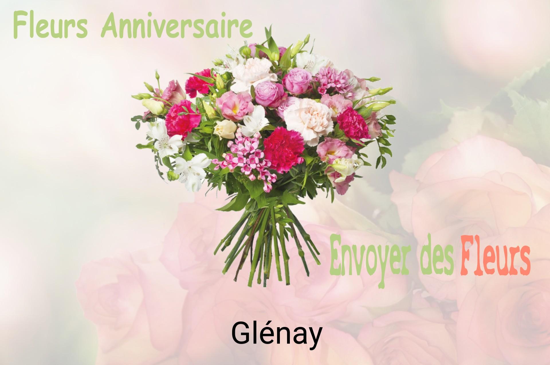 Bouquet de fleurs d’anniversaire livré à Glénay